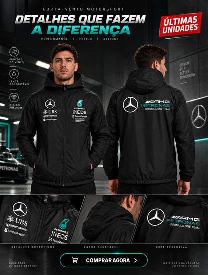 Jaqueta Corta Vento AMG Motorsport - Edição Limitada