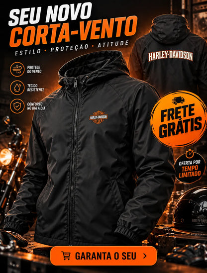 Jaqueta Corta Vento Harley - Edição Limitada