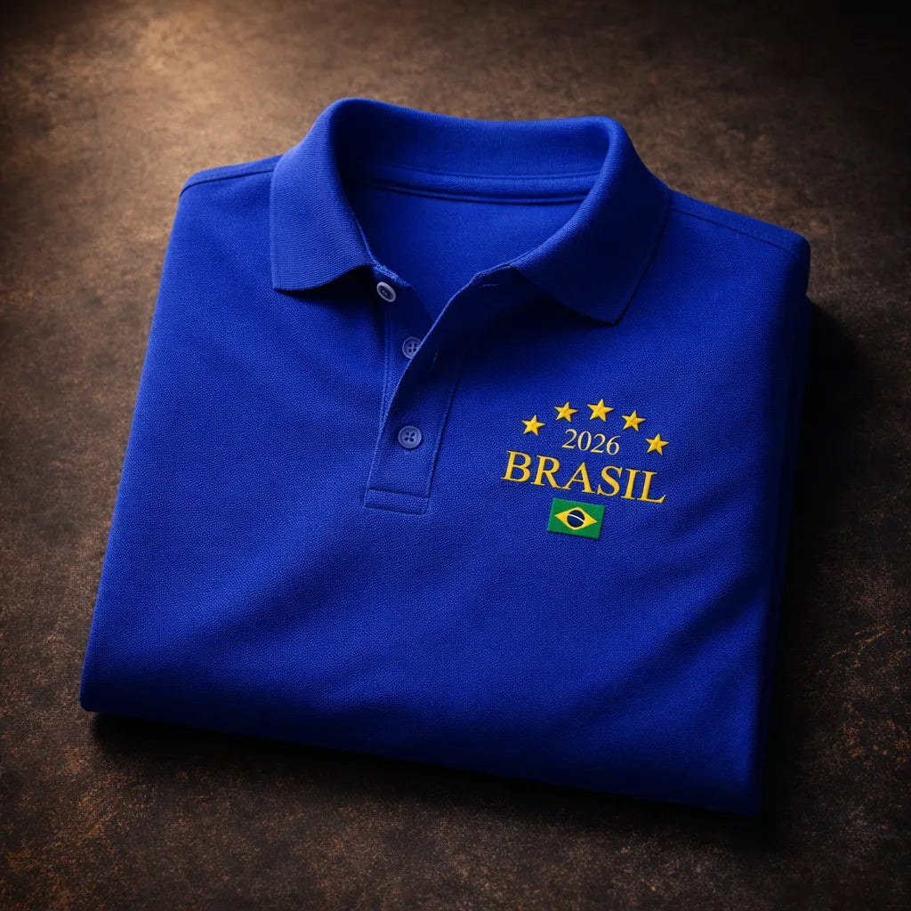 Camisa Polo Brasil™ - Edição 2026