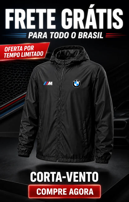 Jaqueta Corta Vento BMW - Edição Limitada