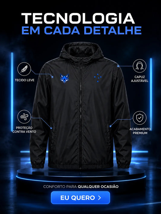 Jaqueta Corta Vento Cruzeiro - Edição Limitada