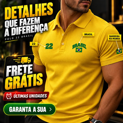 Camisa Polo Brasil 22™ - Edição Limitada