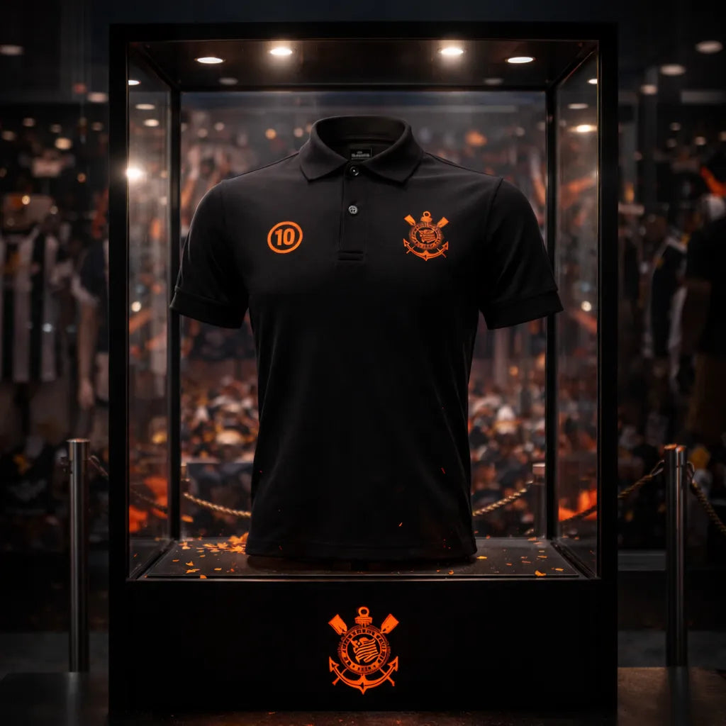Camisa Polo Corinthians - Total 90