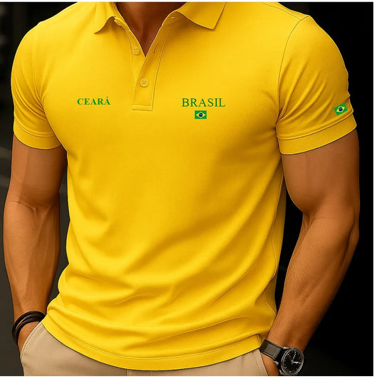 Camisa Polo Brasil - Ceará™