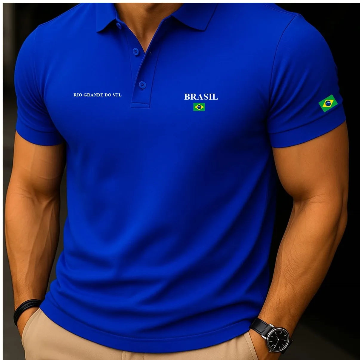Camisa Polo Brasil - Rio Grande do Sul™