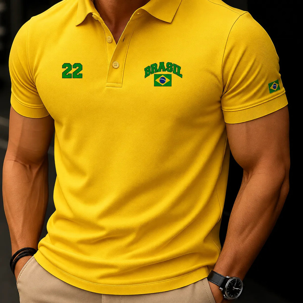 Camisa Polo Brasil 22™ - Edição Limitada