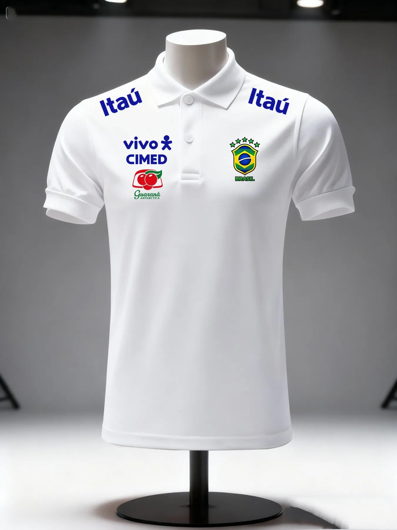 Camisa Polo Brasil Ouro – Edição Especial