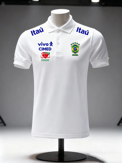 Camisa Polo Brasil Ouro – Edição Especial