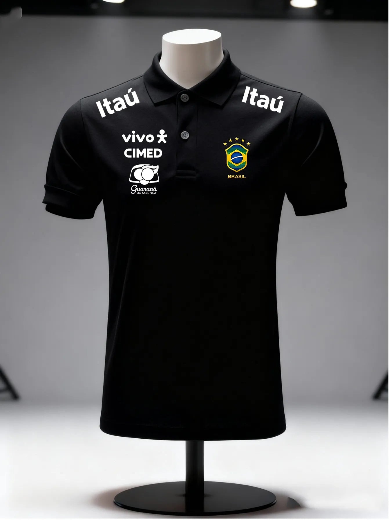 Camisa Polo Brasil Ouro – Edição Especial