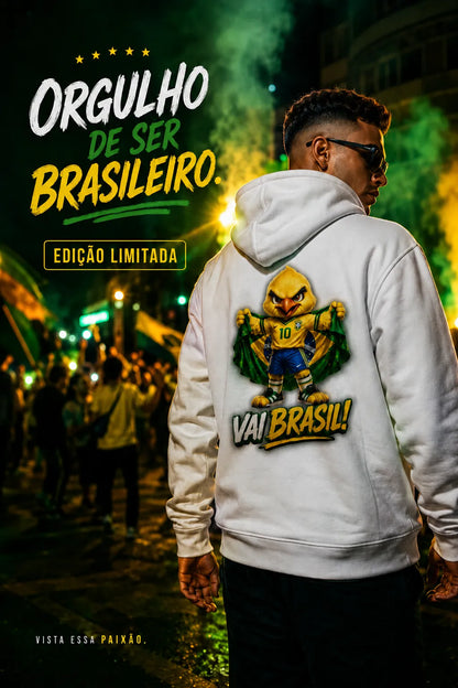 Blusa Moletom Brasil Edição Limitada