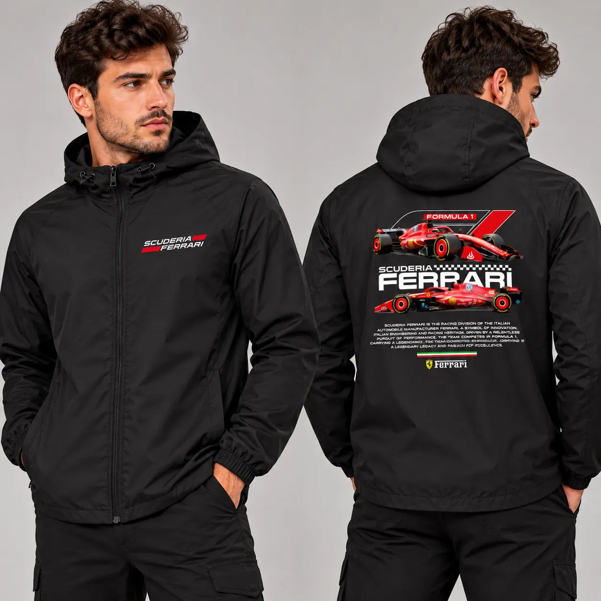 Jaqueta Corta Vento Scuderia - Edição Limitada