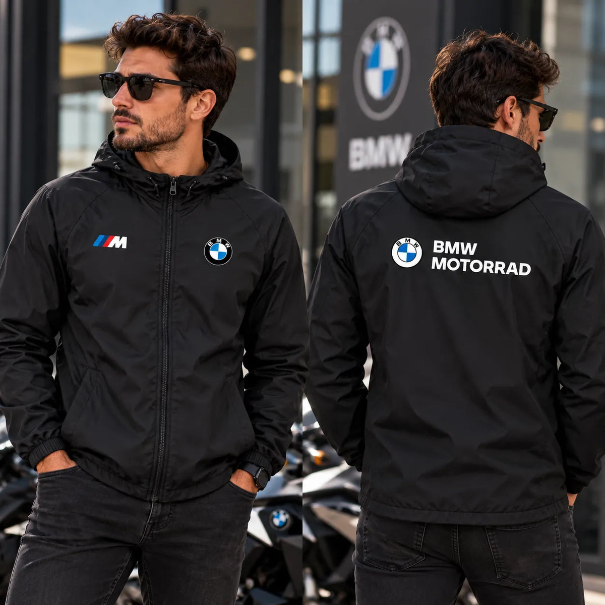 Jaqueta Corta Vento BMW Motorrad - Edição Limitada