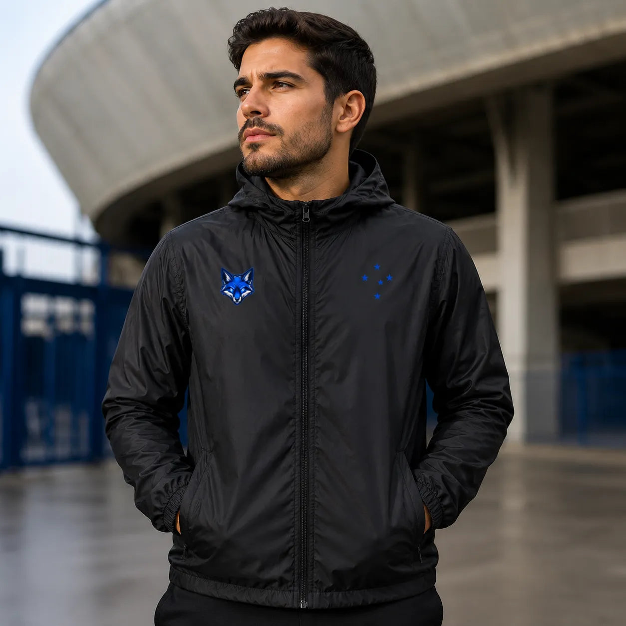Jaqueta Corta Vento Cruzeiro - Edição Limitada