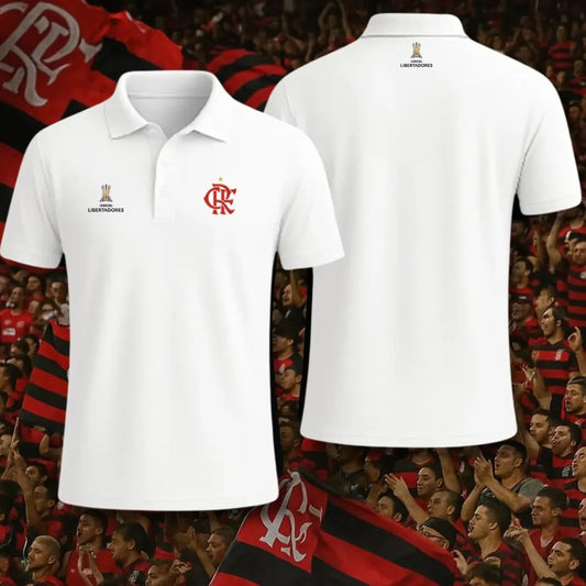 Camisa Polo Flamengo Libertadores