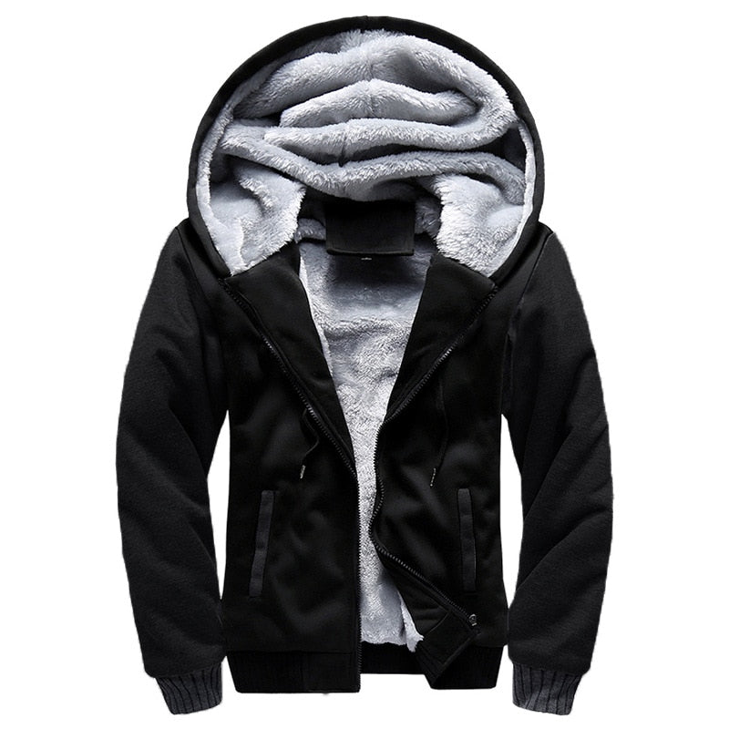 Jaqueta Masculina Casual Street Preta / Gg