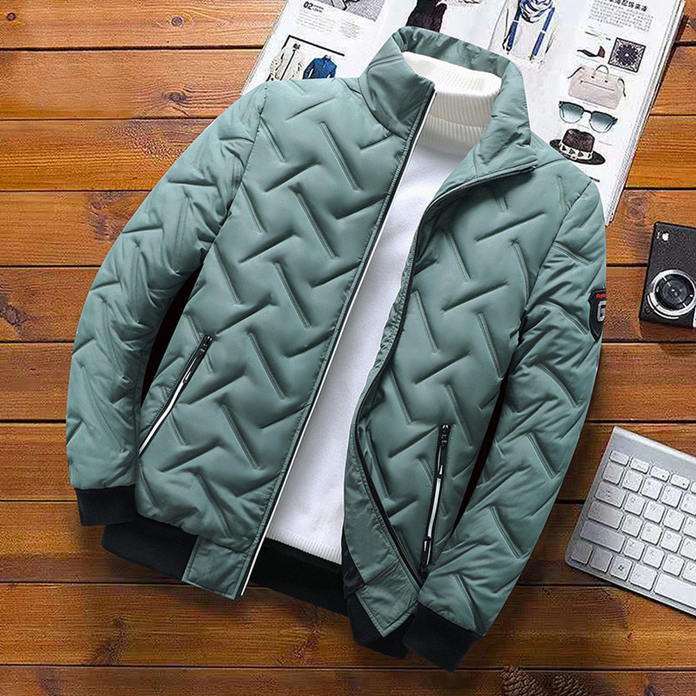 Jaqueta Masculina Impermeável Parkas Verde / P