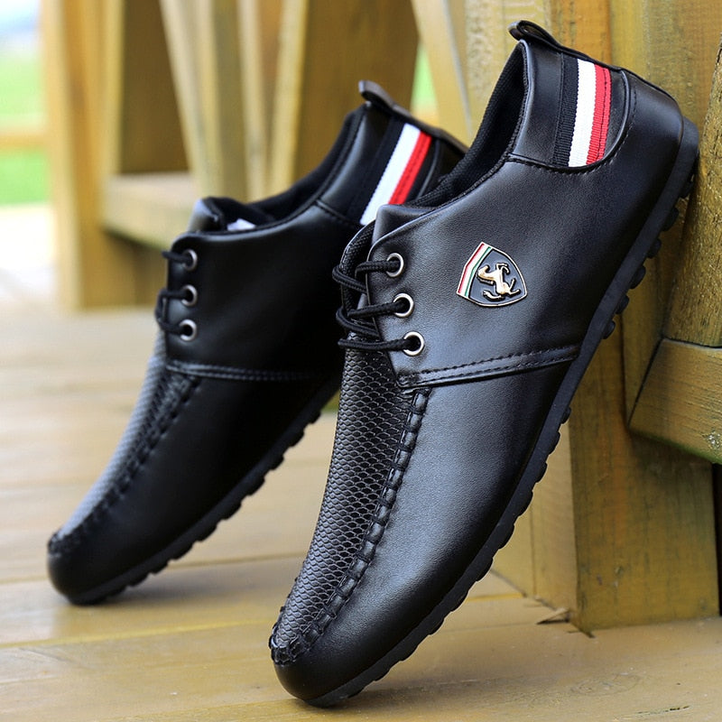 Sapato Britânico Casual Masculino Preto / 39 Scuderia