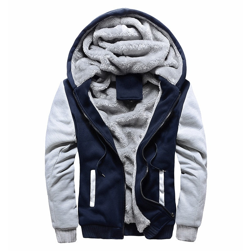 Jaqueta Masculina Casual Street Azul / Gg