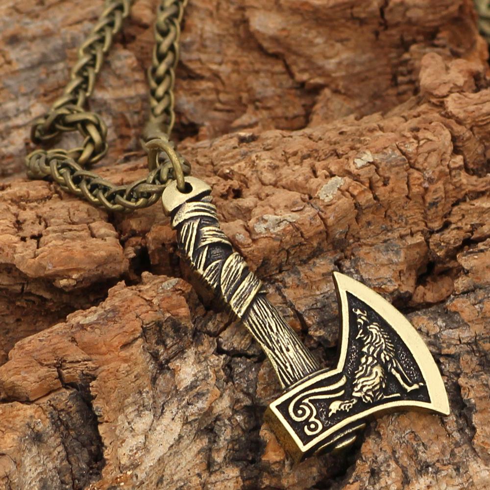 Colar Nórdico Viking Machado Viking
