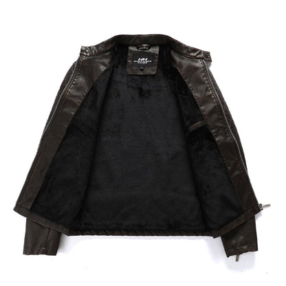 Jaqueta Masculina De Couro 01