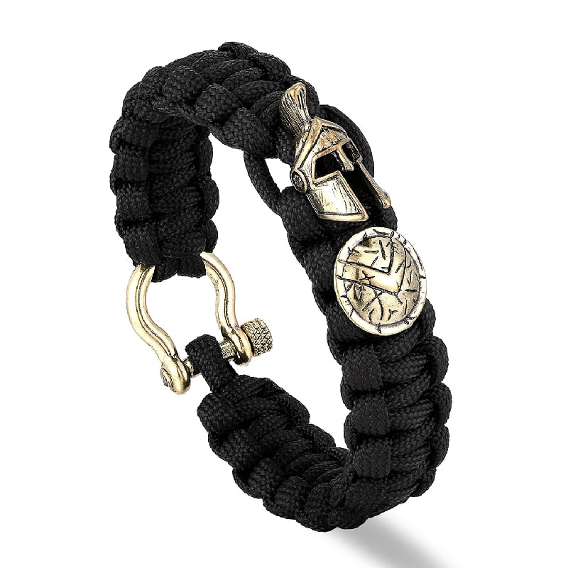 Pulseira Viking Guerreiro Preta