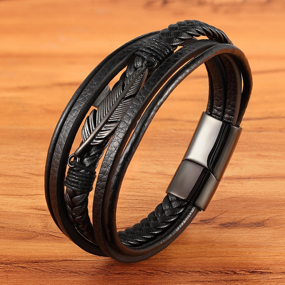 Pulseira Feather - Voron Store