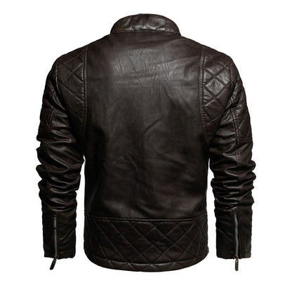 Jaqueta Masculina De Couro 01
