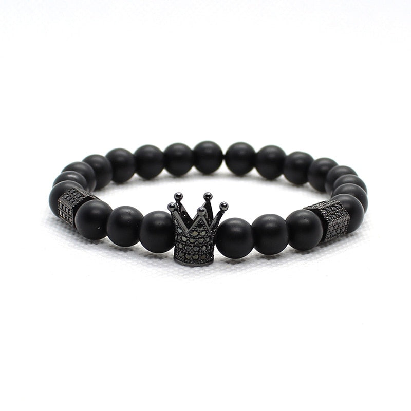 Pulseiras King & Skull - 2 em 1 - Voron Store