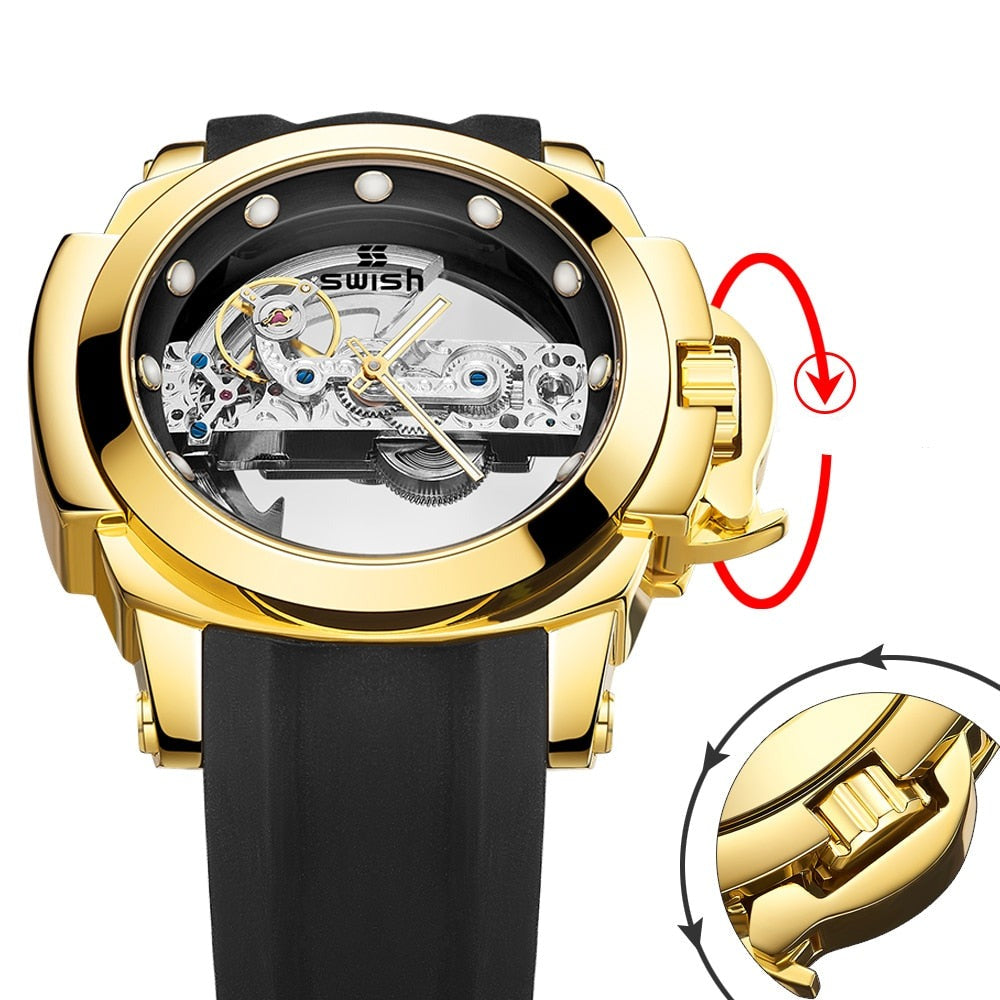 Relógio Mecânico Tourbillon Tourbillion
