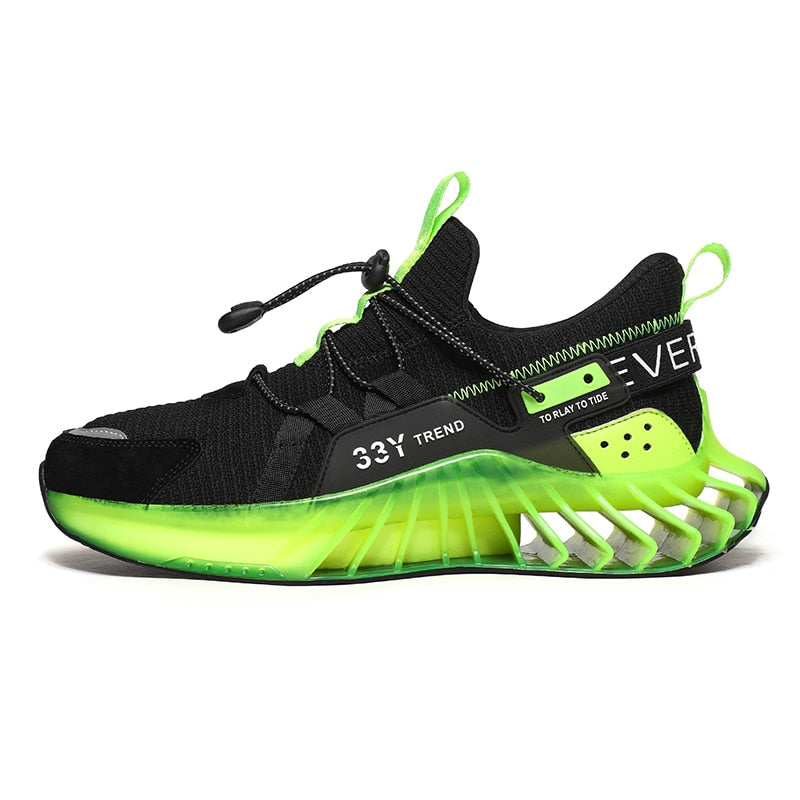 Tênis Esportivo Dynamic Preto / Verde Claro 39