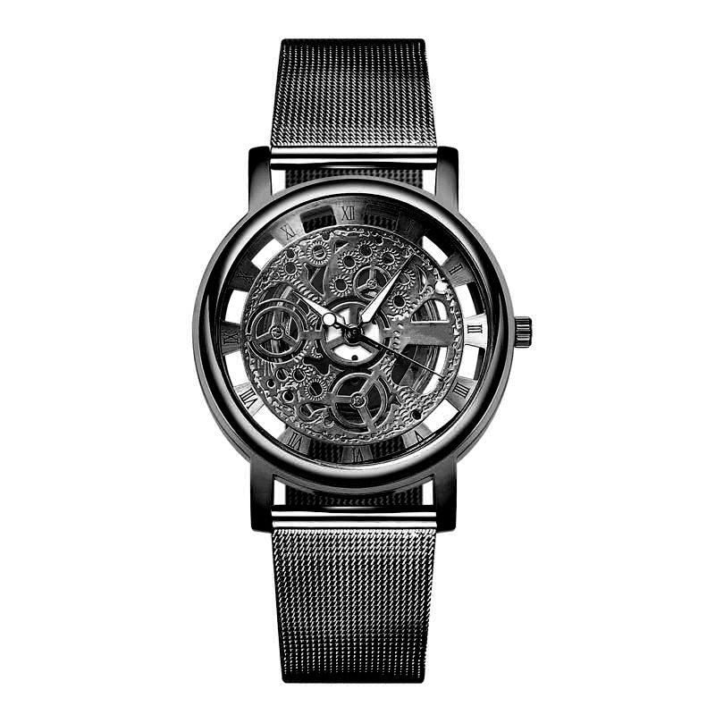 Relógio Mecânico Masculino Classic Preto Mecânico