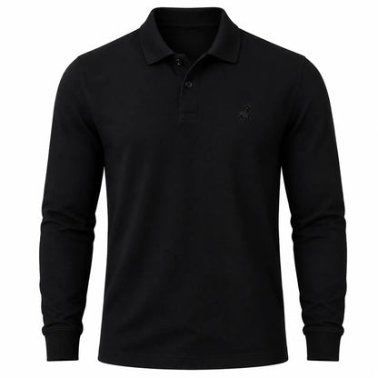 Camisa Polo Manga Longa Elite