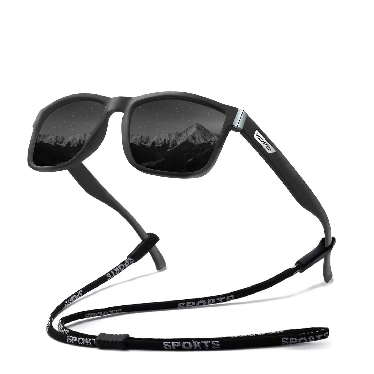 Óculos De Sol Polarizado Com Brinde Preto Oculos Daiwa 02