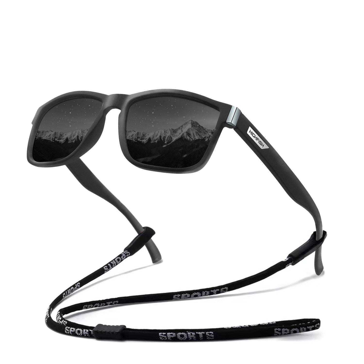 Óculos De Sol Polarizado Com Brinde Preto Oculos Daiwa 02