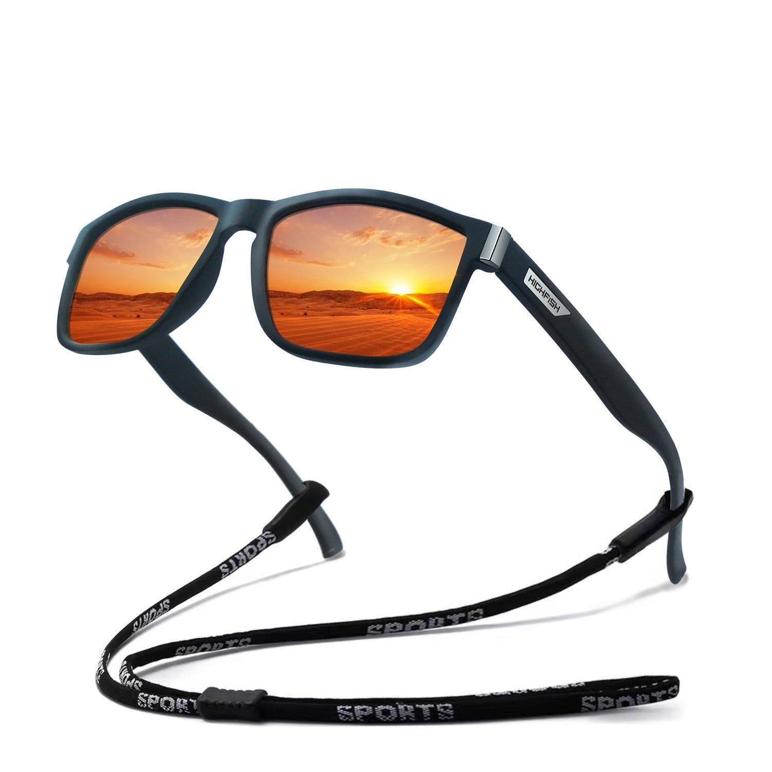Óculos De Sol Polarizado Com Brinde Vermelho Oculos Daiwa 02