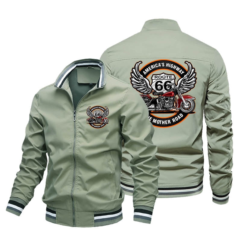 Jaqueta Masculina De Inverno Rota 66 Verde / P (65-75Kg) Rota
