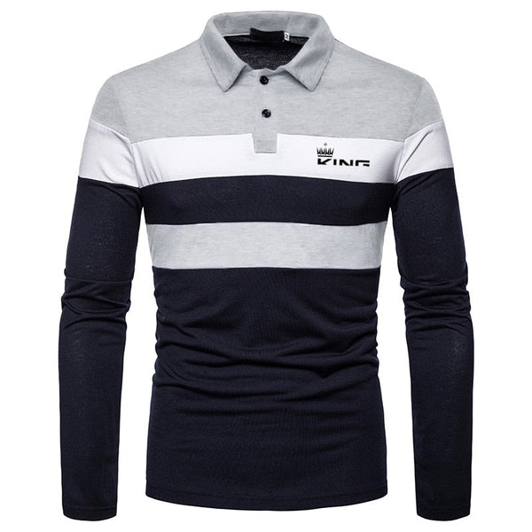 完売品 Wooyoungmi Long Sleeve Patch Polo WOOYOUNGMI Black 'Paris Seoul' Polo Wooyoungmi