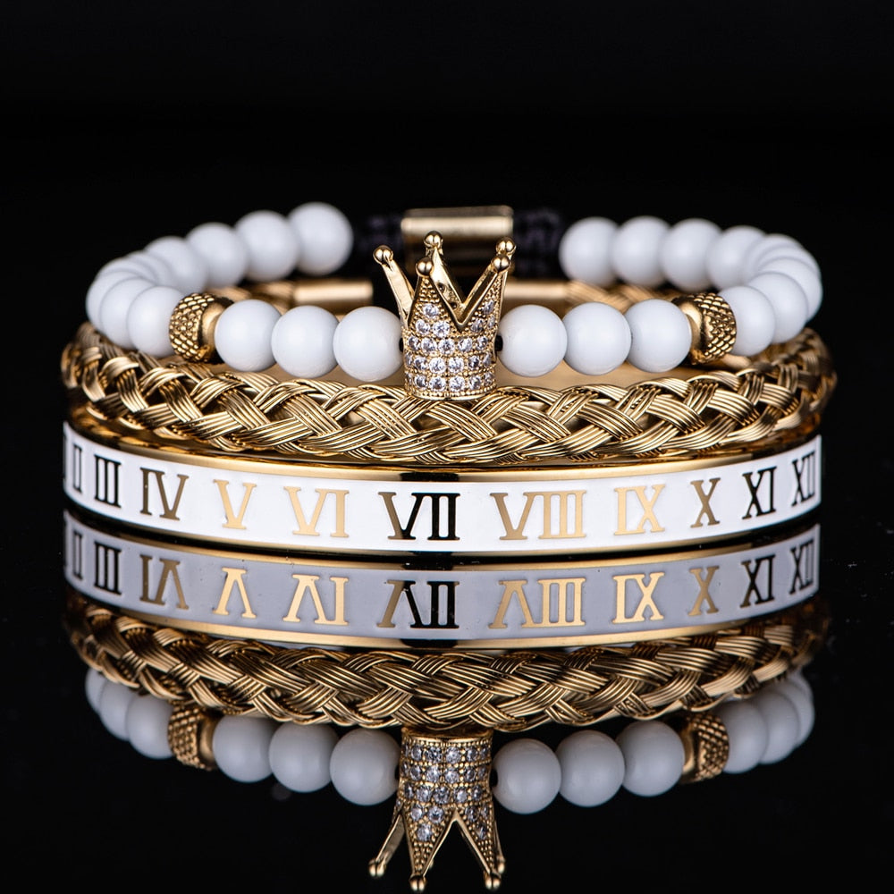 Kit Hércules 3 Pulseiras Masculinas Premiuns |
