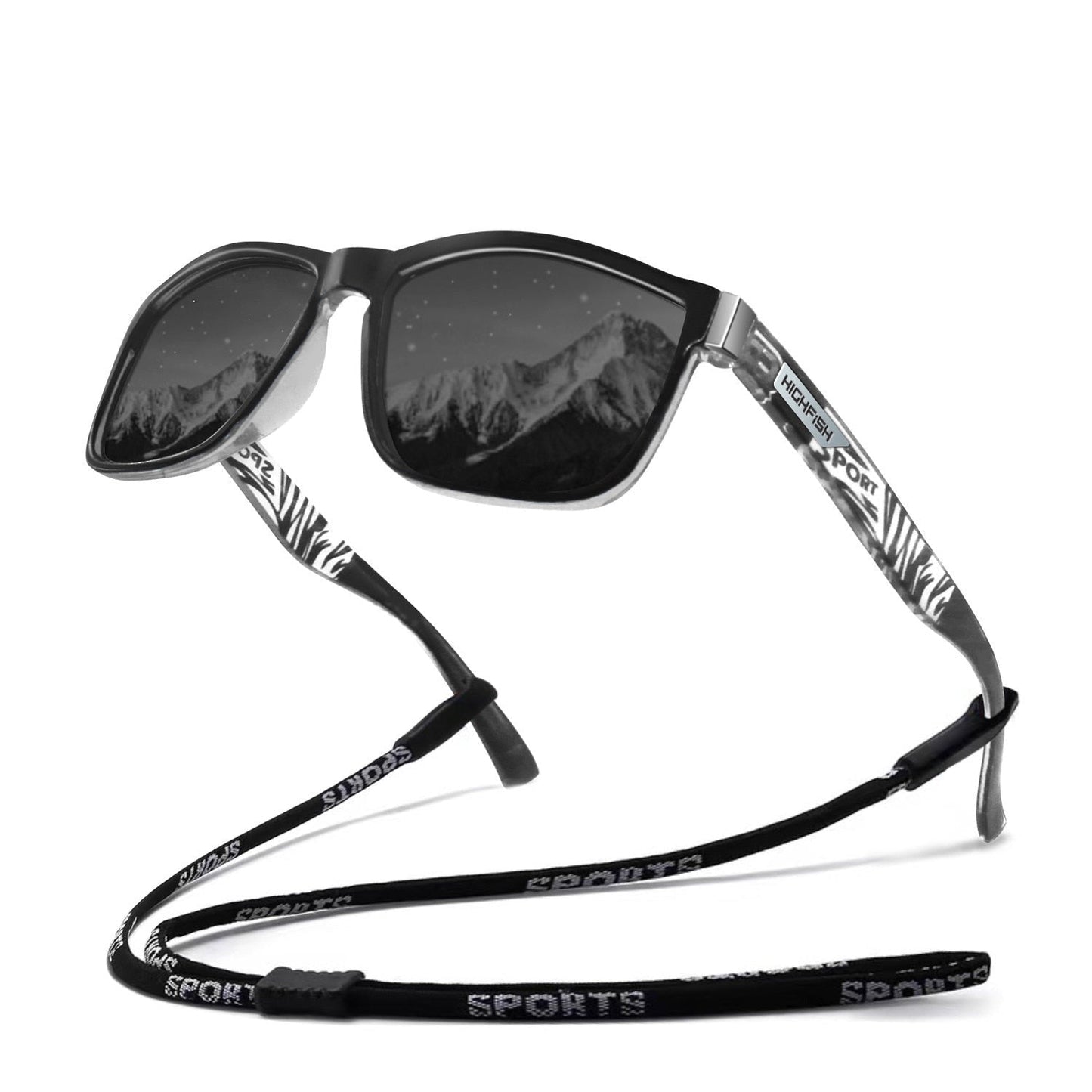 Óculos De Sol Polarizado Com Brinde Branco Oculos Daiwa 02