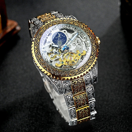 Relógio Mecânico Masculino Lunarboss