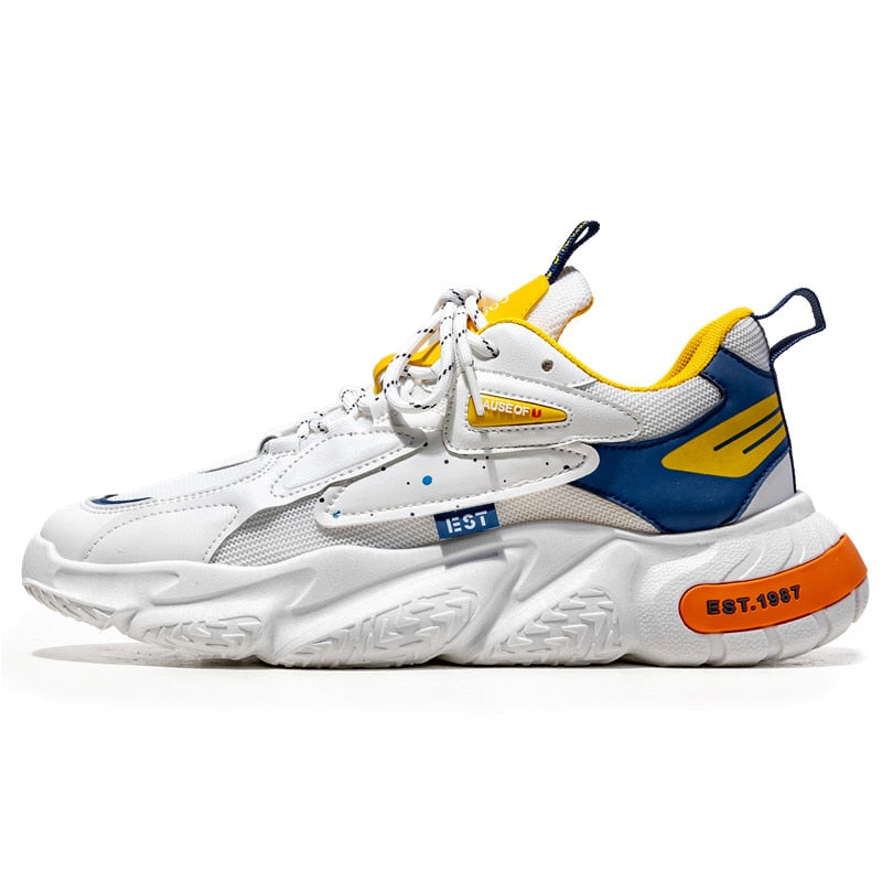 Tênis Casual Vortex Branco/Laranja / 39 Tenis