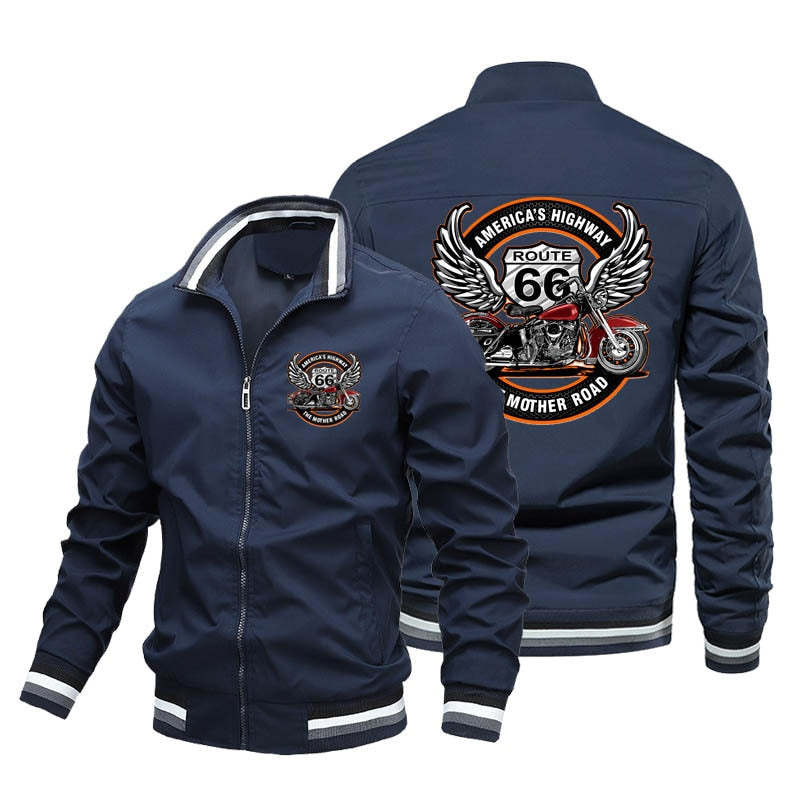 Jaqueta Masculina De Inverno Rota 66 Azul / P (65-75Kg) Rota