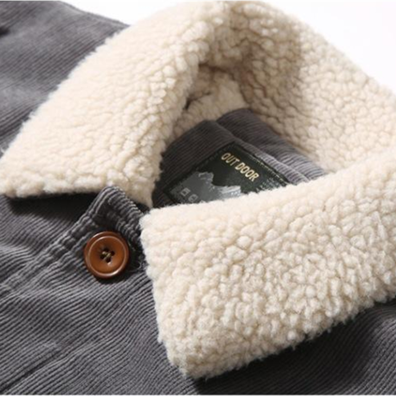 Jaqueta Masculina Casual Veludo - Tipo Jeans