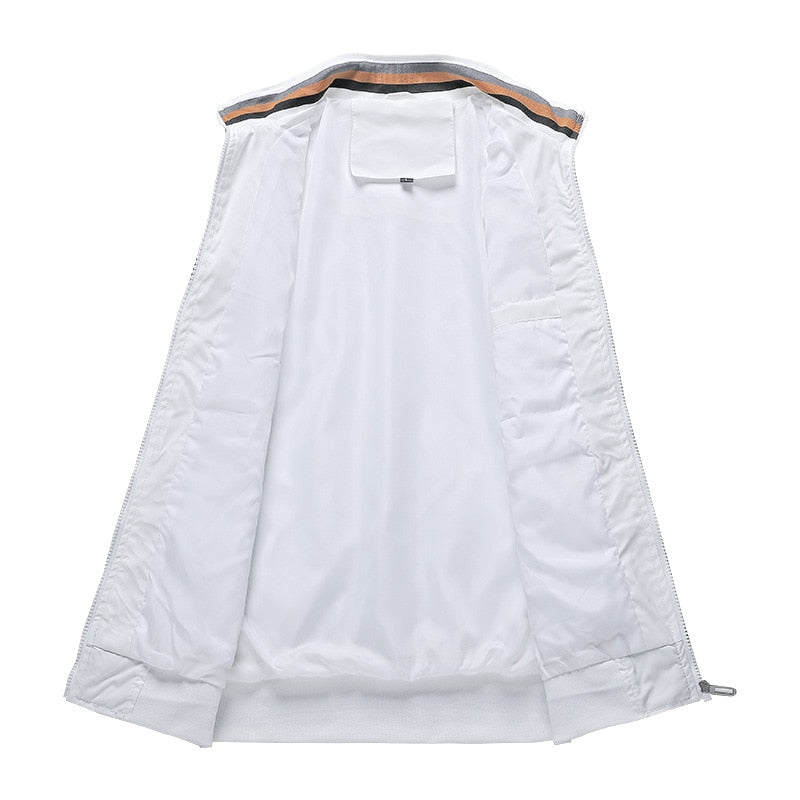 Jaqueta Masculina De Inverno Impermeável Elegance
