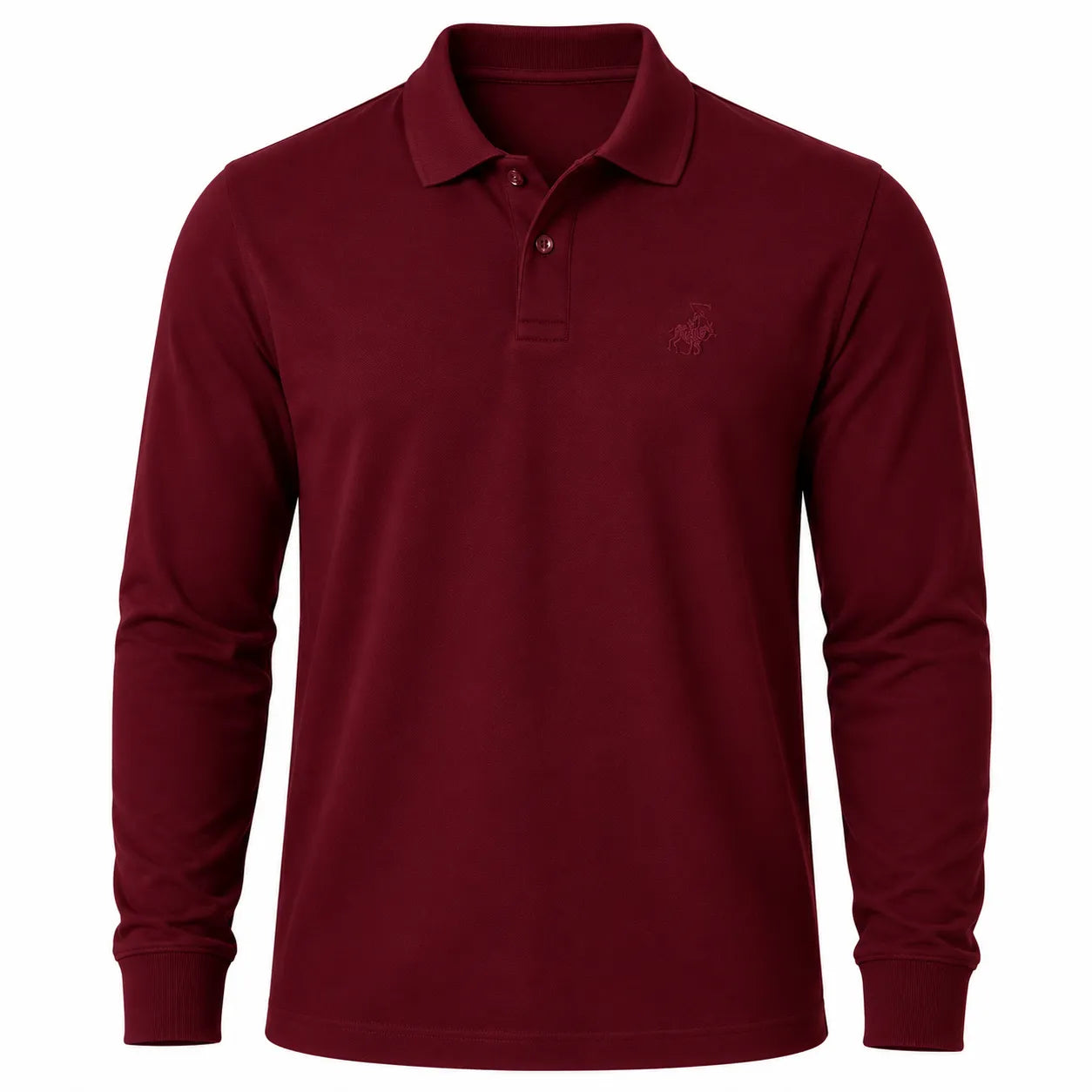 Camisa Polo Manga Longa Elite
