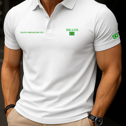 Camisa Polo Brasil - Mato Grosso do Sul™