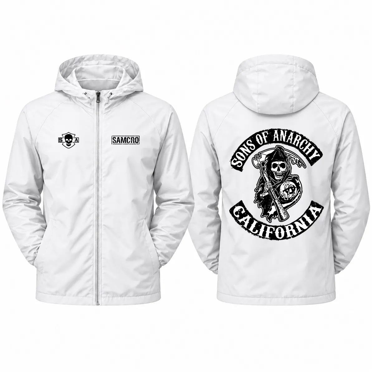 Jaqueta Corta Vento Sons of Anarchy - Edição Limitada