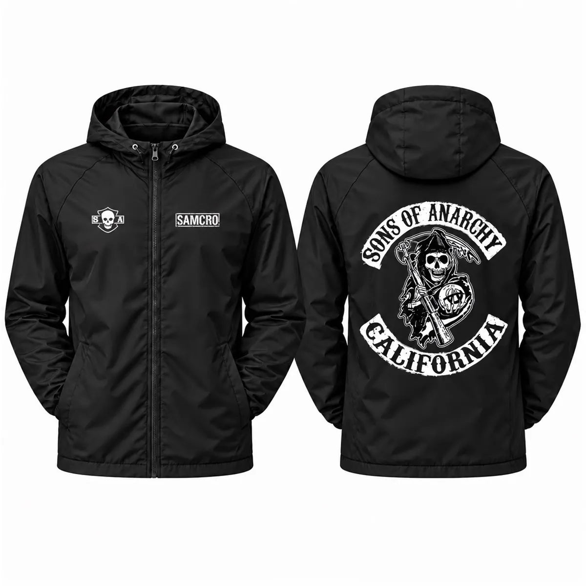 Jaqueta Corta Vento Sons of Anarchy - Edição Limitada