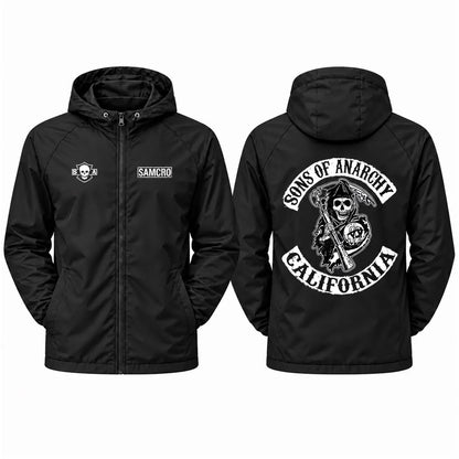 Jaqueta Corta Vento Sons of Anarchy - Edição Limitada