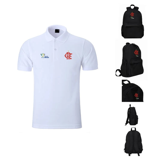 Kit Flamengo Copa do Brasil - Camisa Polo + Mochila